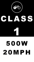 CLASS 1,20 MPH STICKER FOR ANY EMOTO,EBIKE