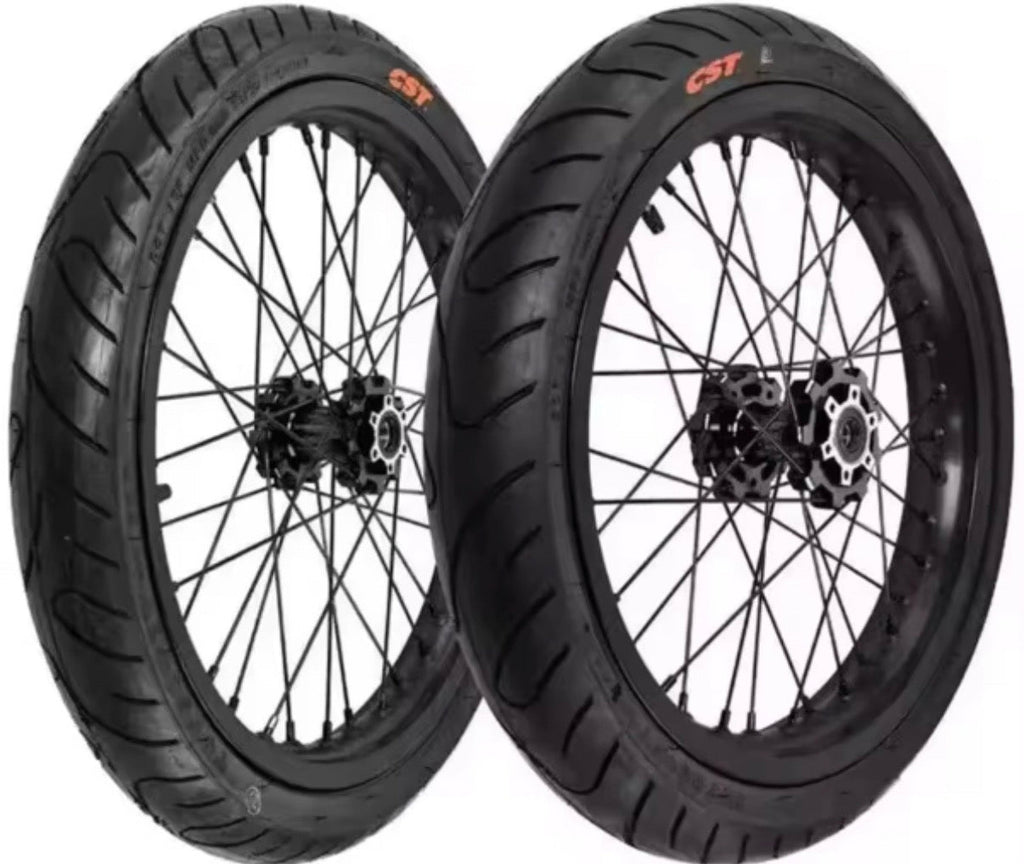 Sur-Ron LBX Supermoto Wheels - Pre-Order (CST Tires)